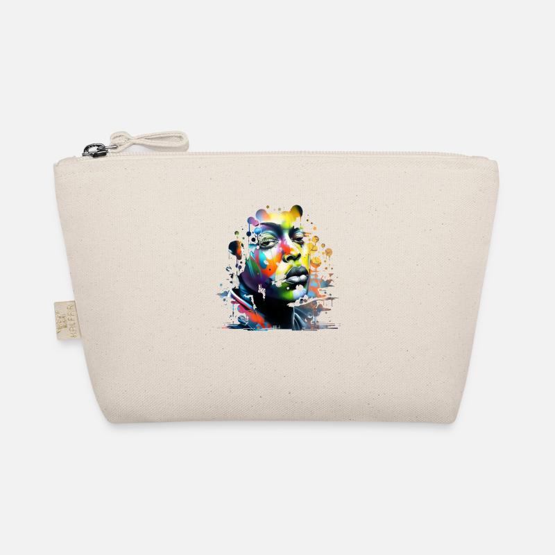 Graffiti Street Art Spray Vintage Stencil Retro Organic Pouch