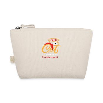Je suis trop chat pour gérer tout cet de Noël - Trousse biologique - nature - Devant