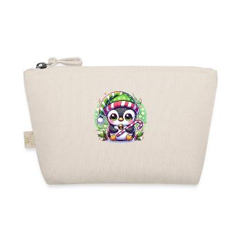 Pingouin de Noël - Trousse biologique - nature - Devant