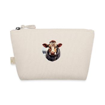 Animaux en hiver : vache avec couverture - Trousse biologique - nature - Devant