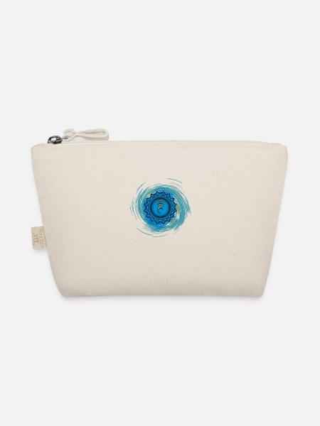 Vishuddha Fifth Chakra - Organic Pouch - nature - Front