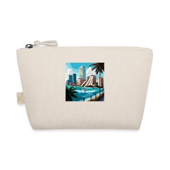Escape over water (Miami Collection) - Bio-Täschchen - Natur - Vorne