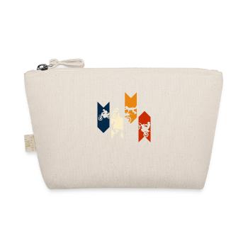 Moto rétro vintage - idée cadeau moto - Trousse biologique - nature - Devant