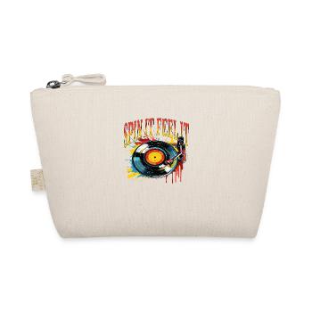 Vinyl Record LP Turntable Retro - Organic Pouch - nature - Front
