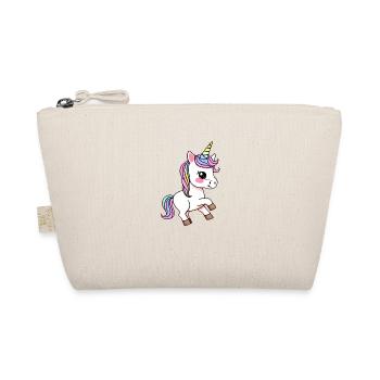 licorne colorée créature mythique fille licornes mignonnes - Trousse biologique - nature - Devant