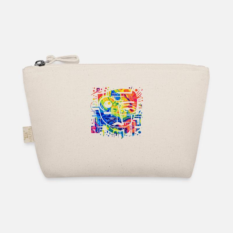 Graffiti Street Art Spray Vintage Stencil Retro Organic Pouch