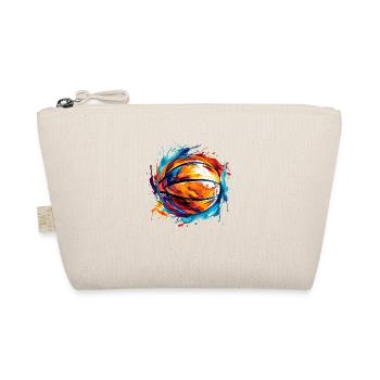 Basketball Design für Sport Fans Basketballspieler - Bio-Täschchen - Natur - Vorne
