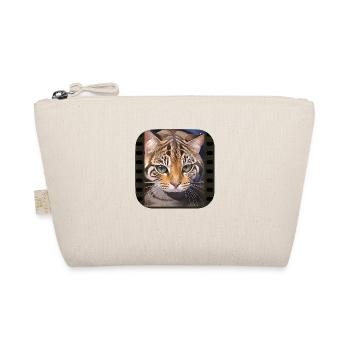 Tiger cat - Organic Pouch - nature - Front