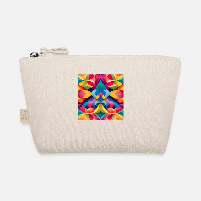 Colorful pattern Organic Pouch