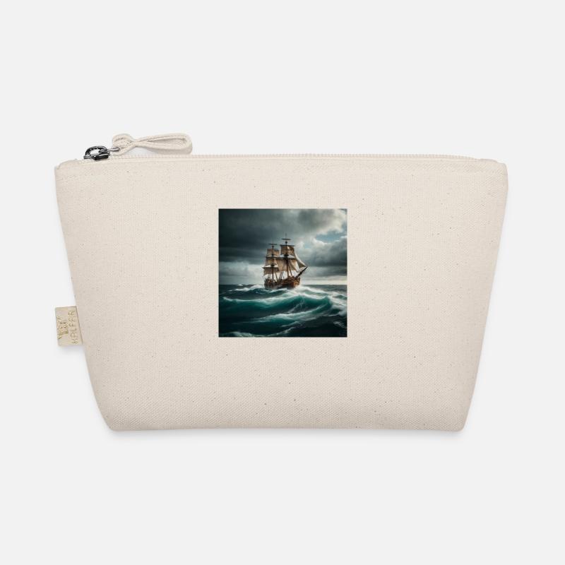 Pirate ship Organic Pouch