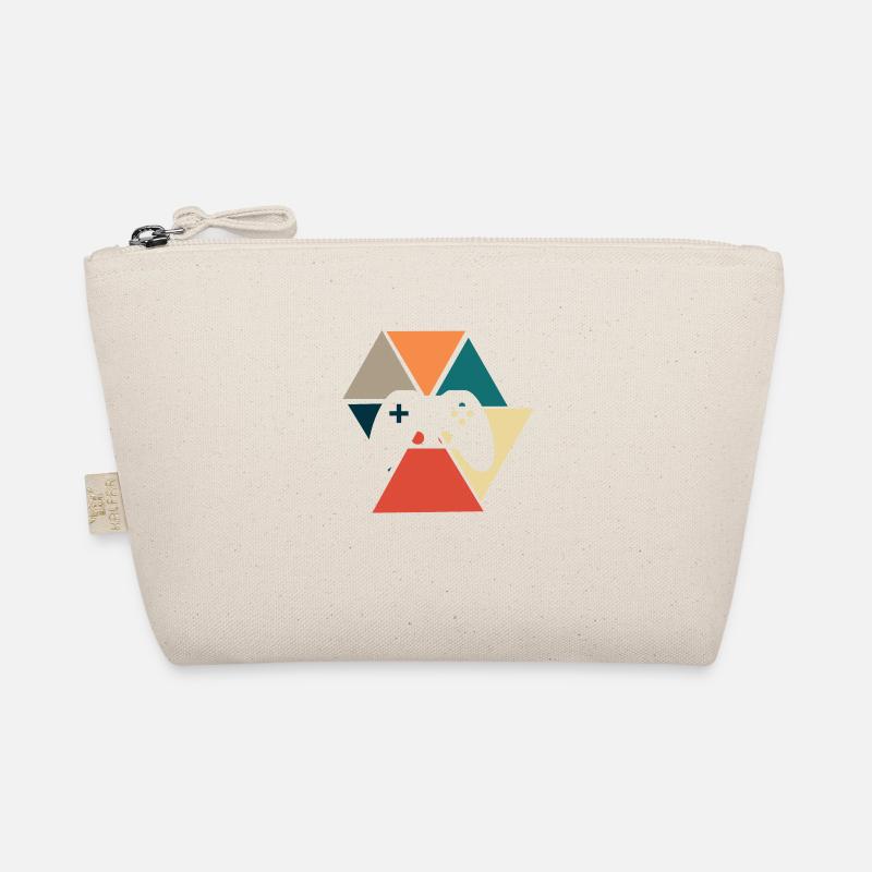 Vintage Retro Console Console Gift Idea Organic Pouch