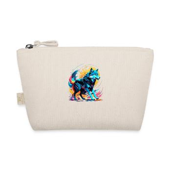loup en couleur - Trousse biologique - nature - Devant