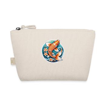 Koi Carp - Japanese Fish - Organic Pouch - nature - Front