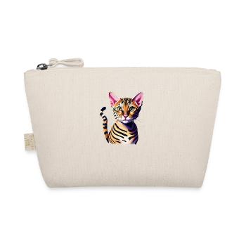 Bengal Cat Owner Cat Kitten - Organic Pouch - nature - Front