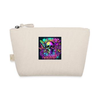 Skull - Organic Pouch - nature - Front
