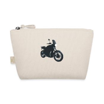 Motorcycle Motorcross Motorbike Fan Motorcyclist - Organic Pouch - nature - Front