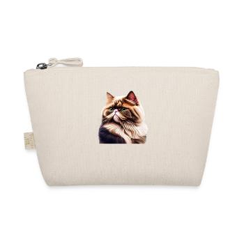 Perserkatze Waldkatze Katze Kätzchen Kater - Bio-Täschchen - Natur - Vorne