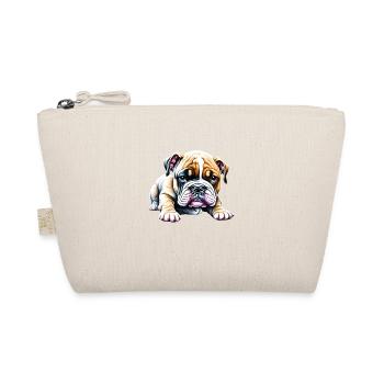 English Bulldog Dog Mastiff Dogs Dog Owner - Organic Pouch - nature - Front