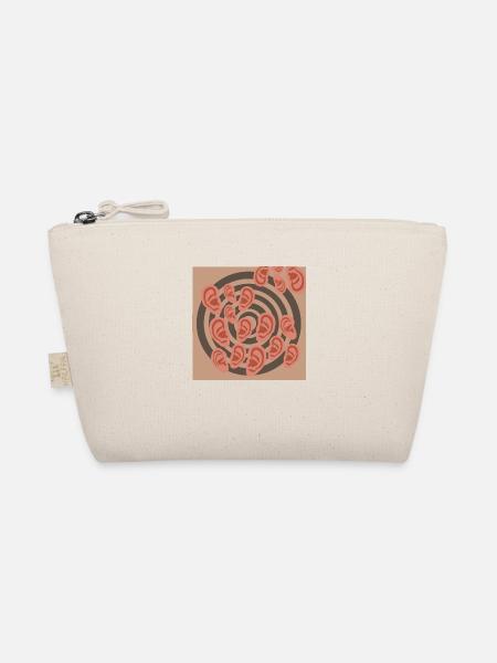 Ear vortex - Organic Pouch - nature - Front
