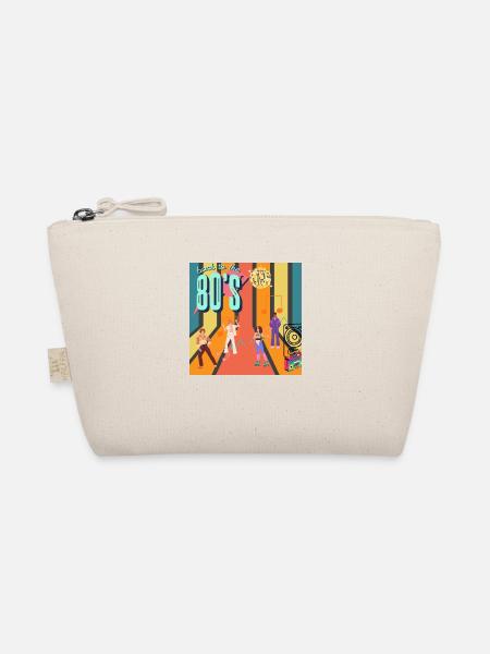 Retro Roller Groove - Organic Pouch - nature - Front