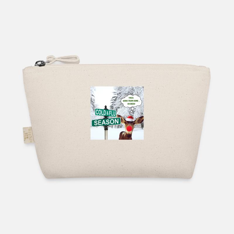 Oh Deer - Rudolf Christmas Design Organic Pouch