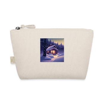 Cabin in the woods - Organic Pouch - nature - Front