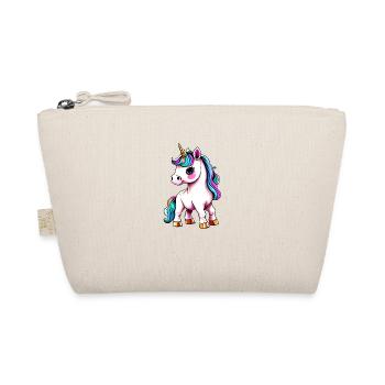Unicorn Mythical Creature Mythical Creature Girl Unicorns - Organic Pouch - nature - Front