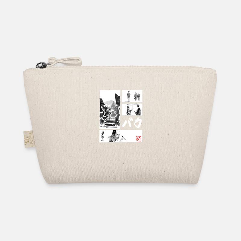 Baka manga for black - Organic Pouch - nature