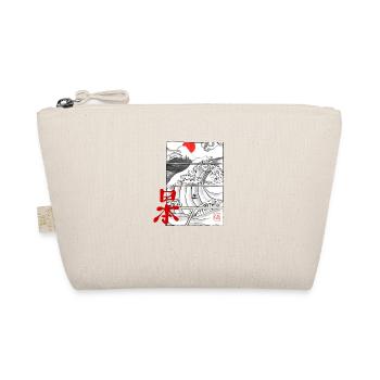 Japan-Welle - Bio-Täschchen - Natur - Vorne