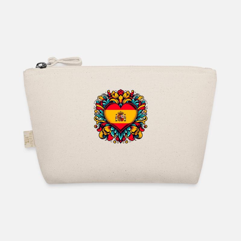 Spanish Heart Organic Pouch