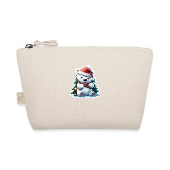 Ours polaire / Animal / Norpol / Hiver / Enfantin / Doux - Trousse biologique - nature - Devant