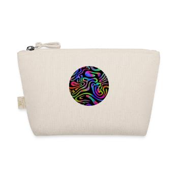 Acid Wave Aesthetic Colors - Organic Pouch - nature - Front