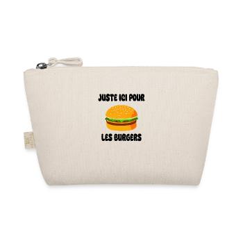 Juste ici pour les Burgers - Trousse biologique - nature - Devant