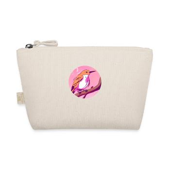 Spring Awakening Bird - Organic Pouch - nature - Front