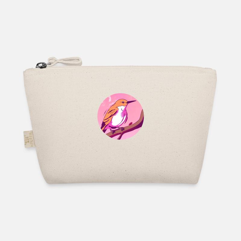 Spring Awakening Bird - Organic Pouch - nature