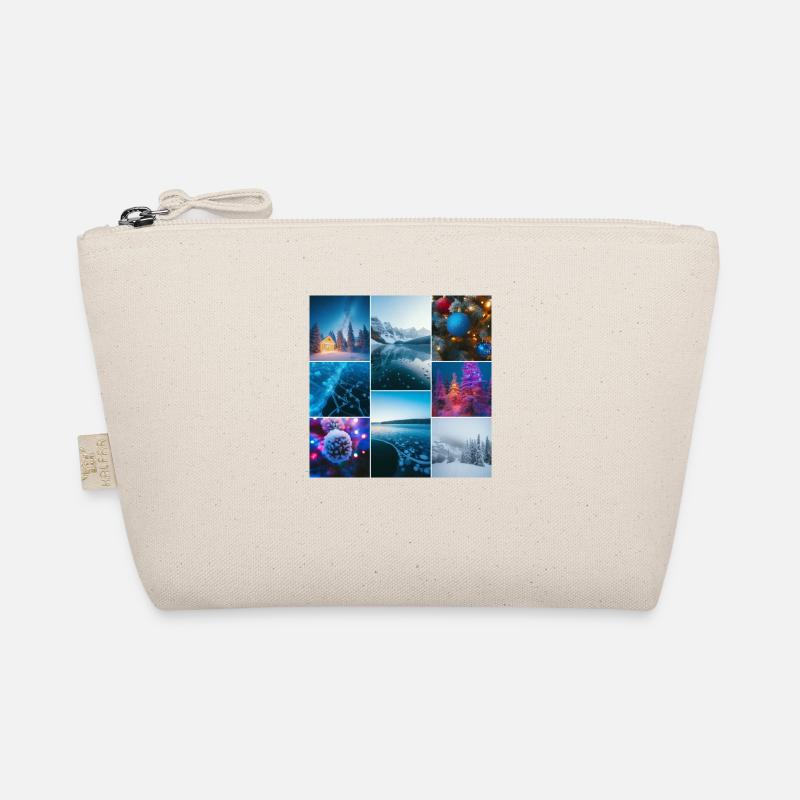 Christmas at the lake Organic Pouch