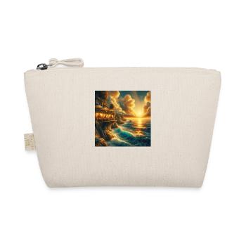 A café in the sunset at the edge of the world - Organic Pouch - nature - Front