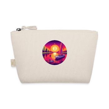 Bitcoin Sunset : un art numérique unique et coloré - Trousse biologique - nature - Devant