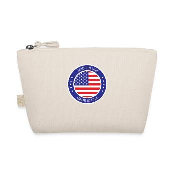 made in the USA - Bio-Täschchen - Natur - Vorne