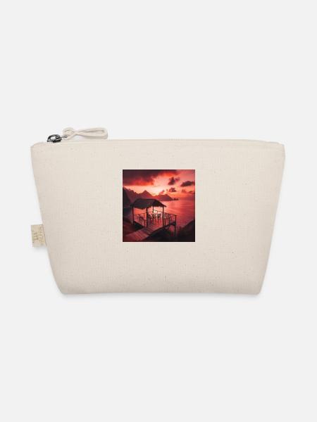 A café at the edge of the world - Organic Pouch - nature - Front