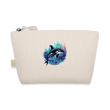 Orca for Sea Animals Fans, Gift Holiday Whale - Organic Pouch - nature - Front