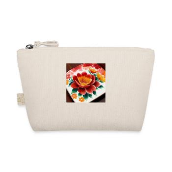 Vibrant Fireside Bloom - Organic Pouch - nature - Front