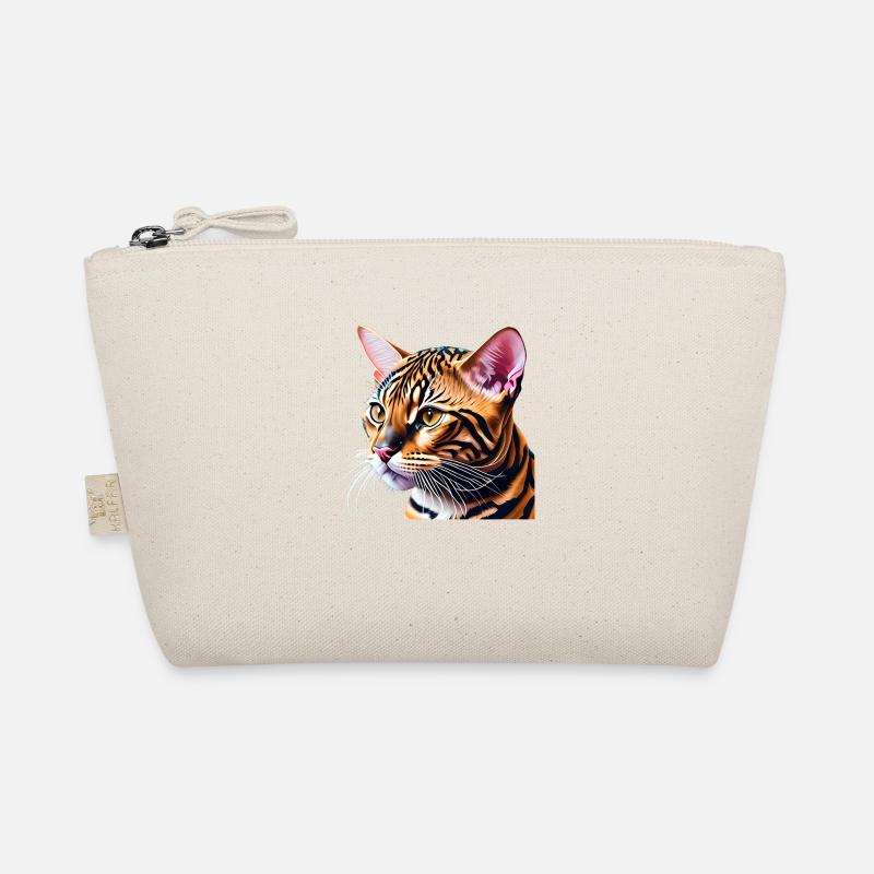 Bengalkatze Kätzchen Bengalkätzchen Katzenbesitzer Bio-Täschchen