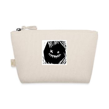 joker clown - Bio-Täschchen - Natur - Vorne