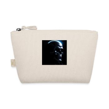 Cyber Skull - Organic Pouch - nature - Front