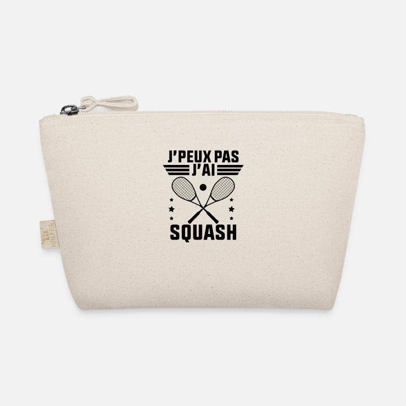 Je peux Pas J'ai Squash idée Cadeau Squash Trousse biologique