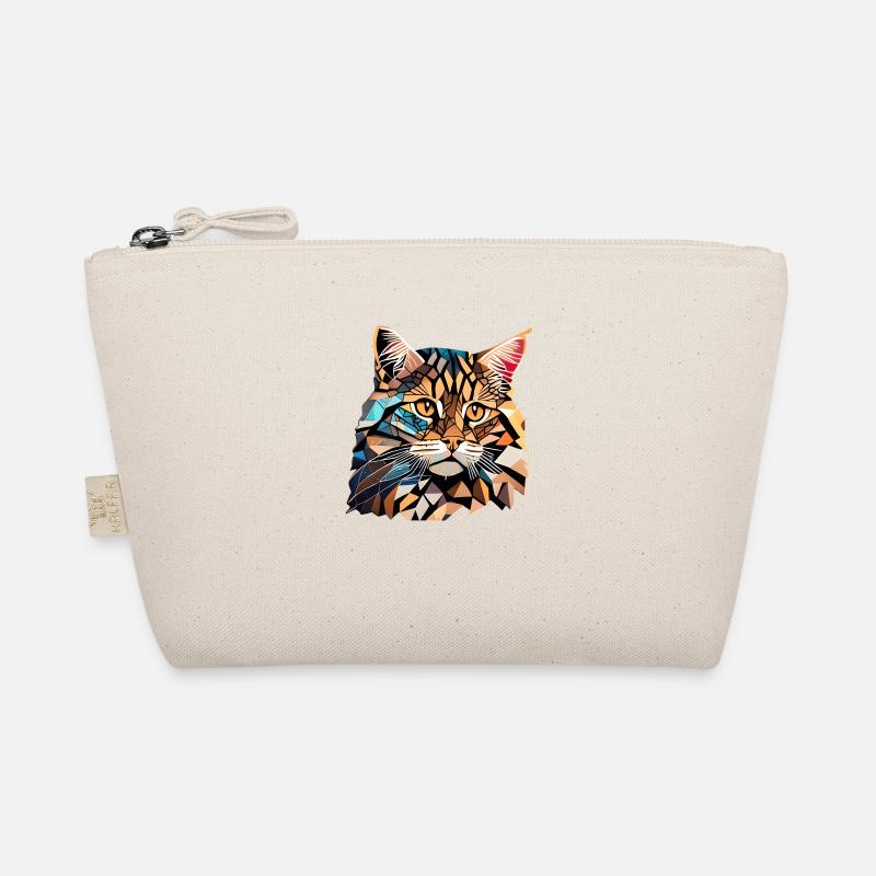 Maine Coon Katze Kätzchen Katzenbesitzer Kater - Bio-Täschchen - Natur