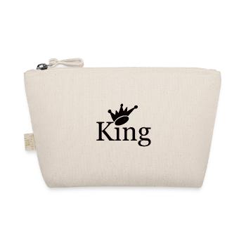 King King Dad Crown - Organic Pouch - nature - Front