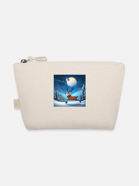 Christmas - Bio-Täschchen - Natur