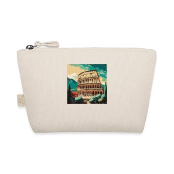 Colosseum Rome - Organic Pouch - nature - Front